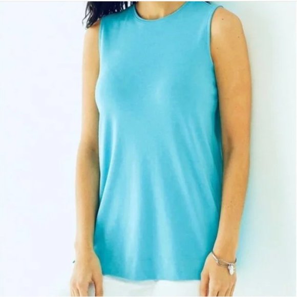 J. Jill Tops - J. Jill Perfect Pima Forward Seam Tank Top
